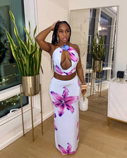 Aloha : Maxi Skirt Set