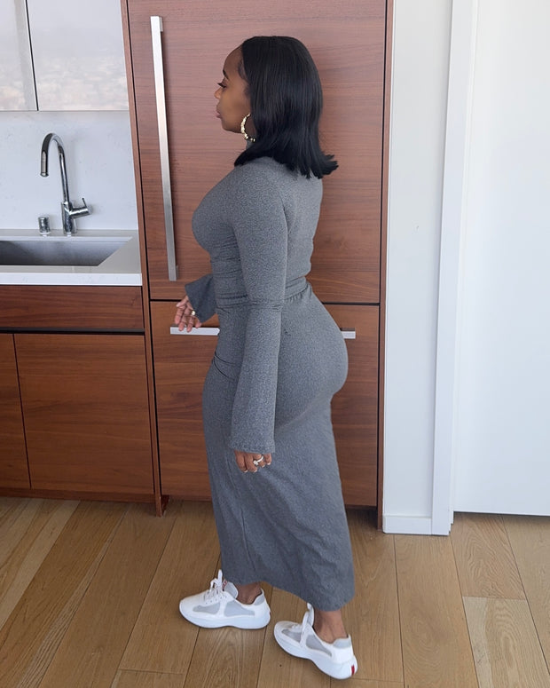 Casual Bae : Set (Charcoal)
