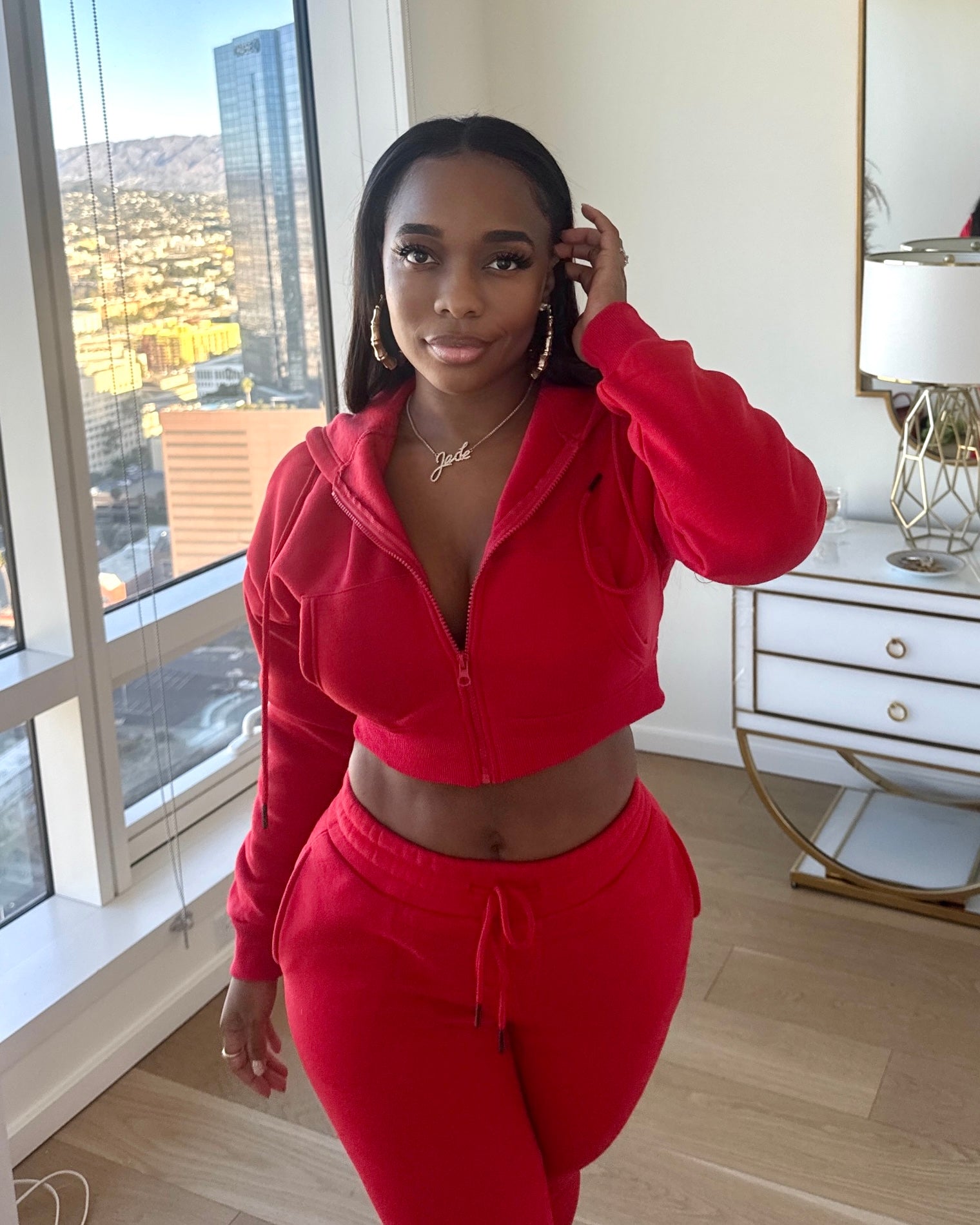 Extended Sweatsuit (Red)