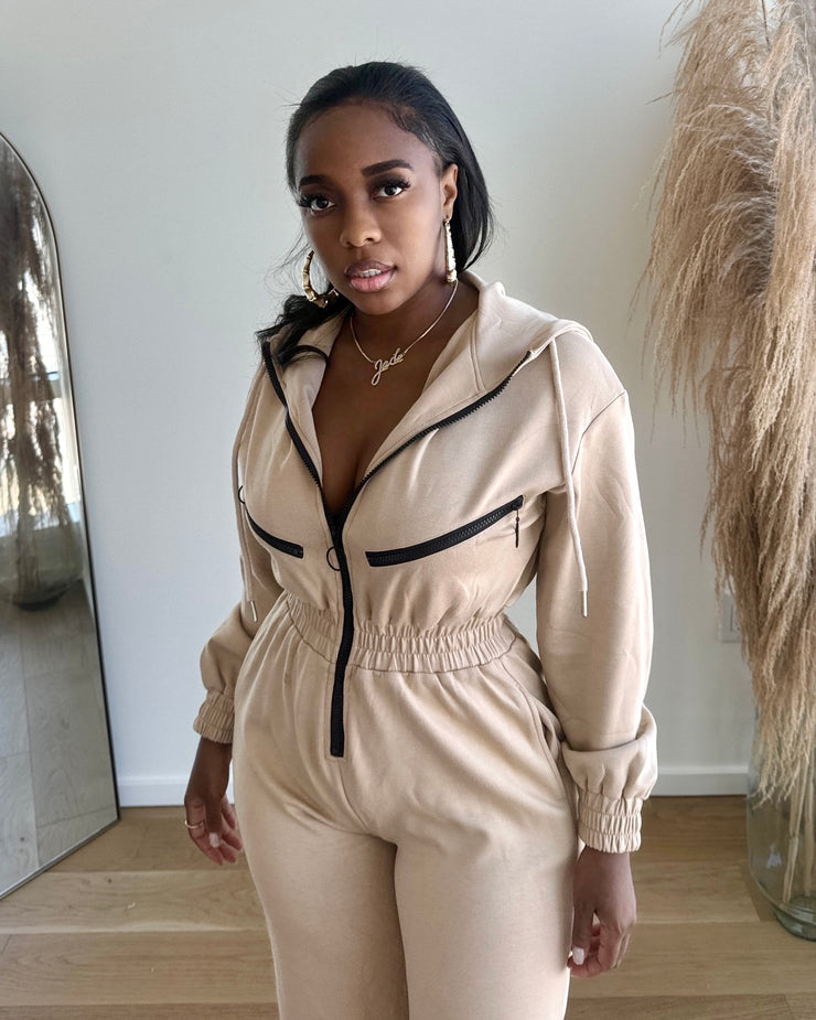 Tech : Jumpsuit (Nude)