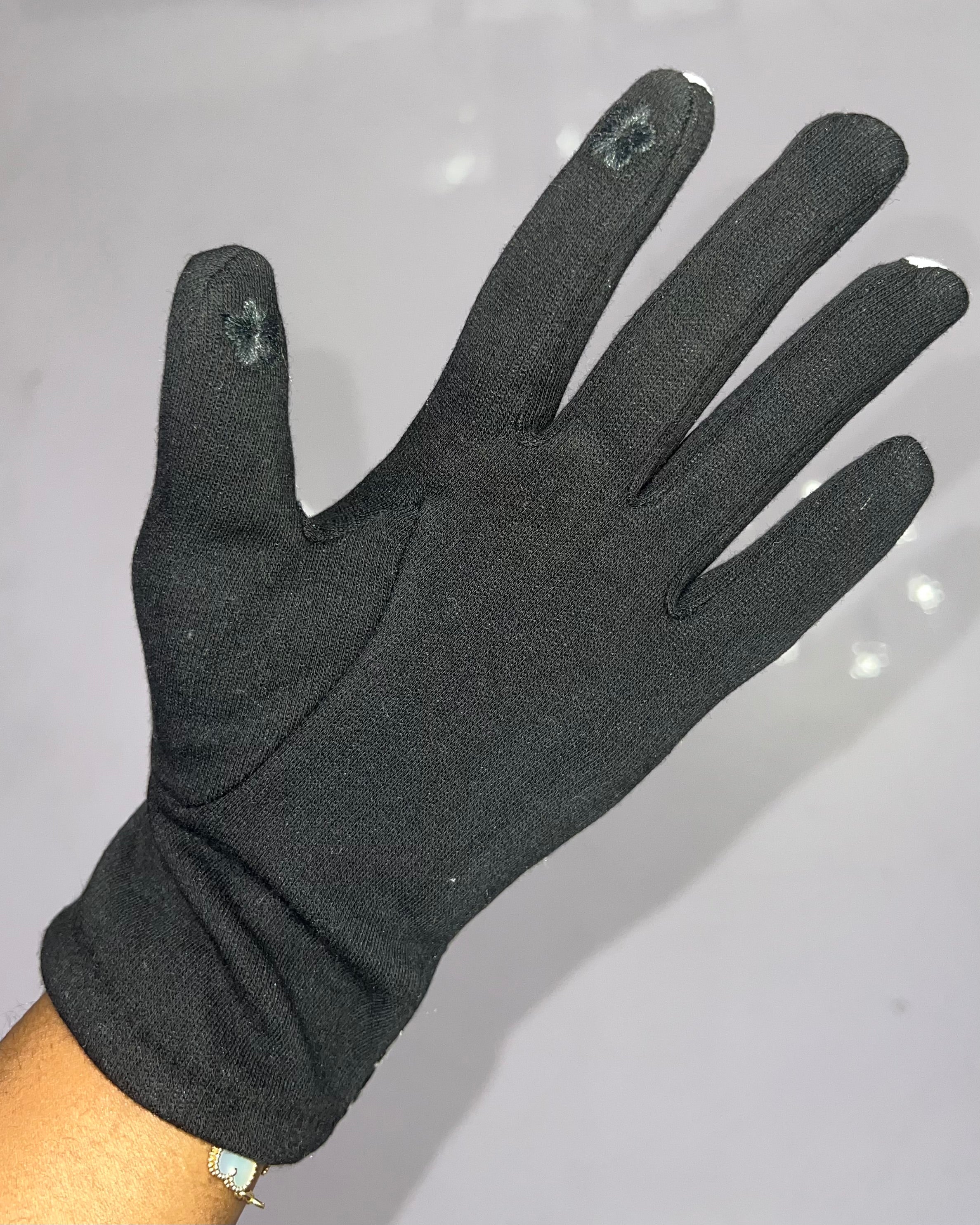 Houndstooth : Gloves