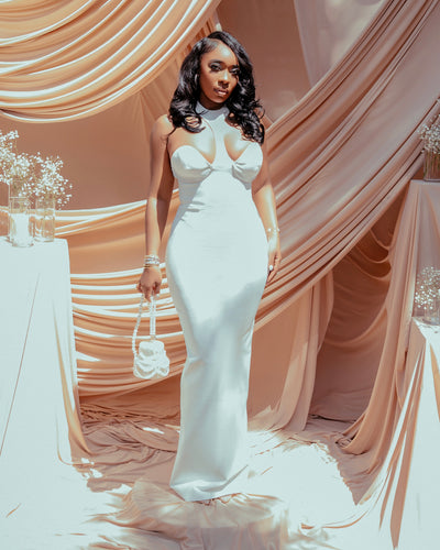 Fine Print : Maxi Dress