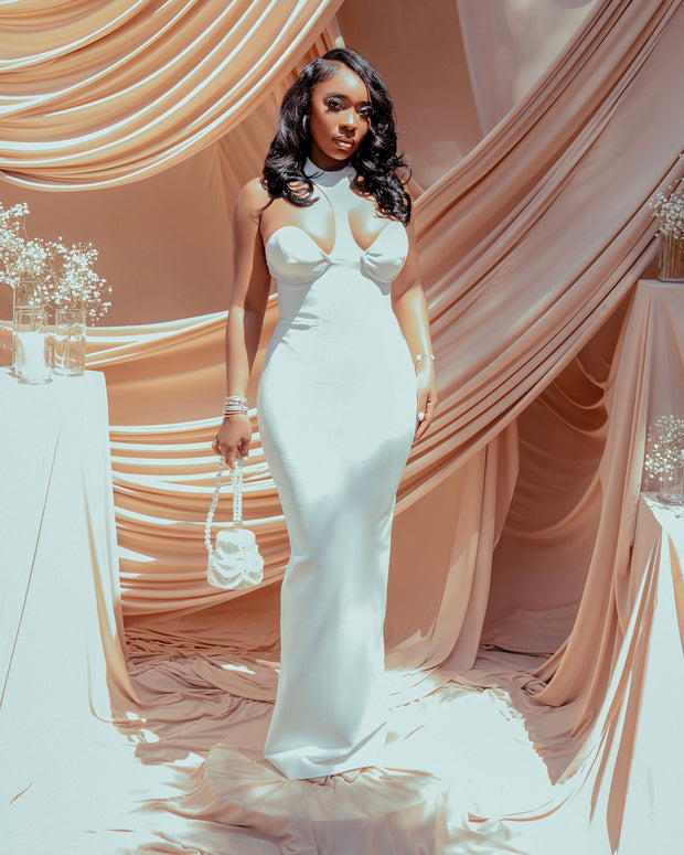 Fine Print : Maxi Dress