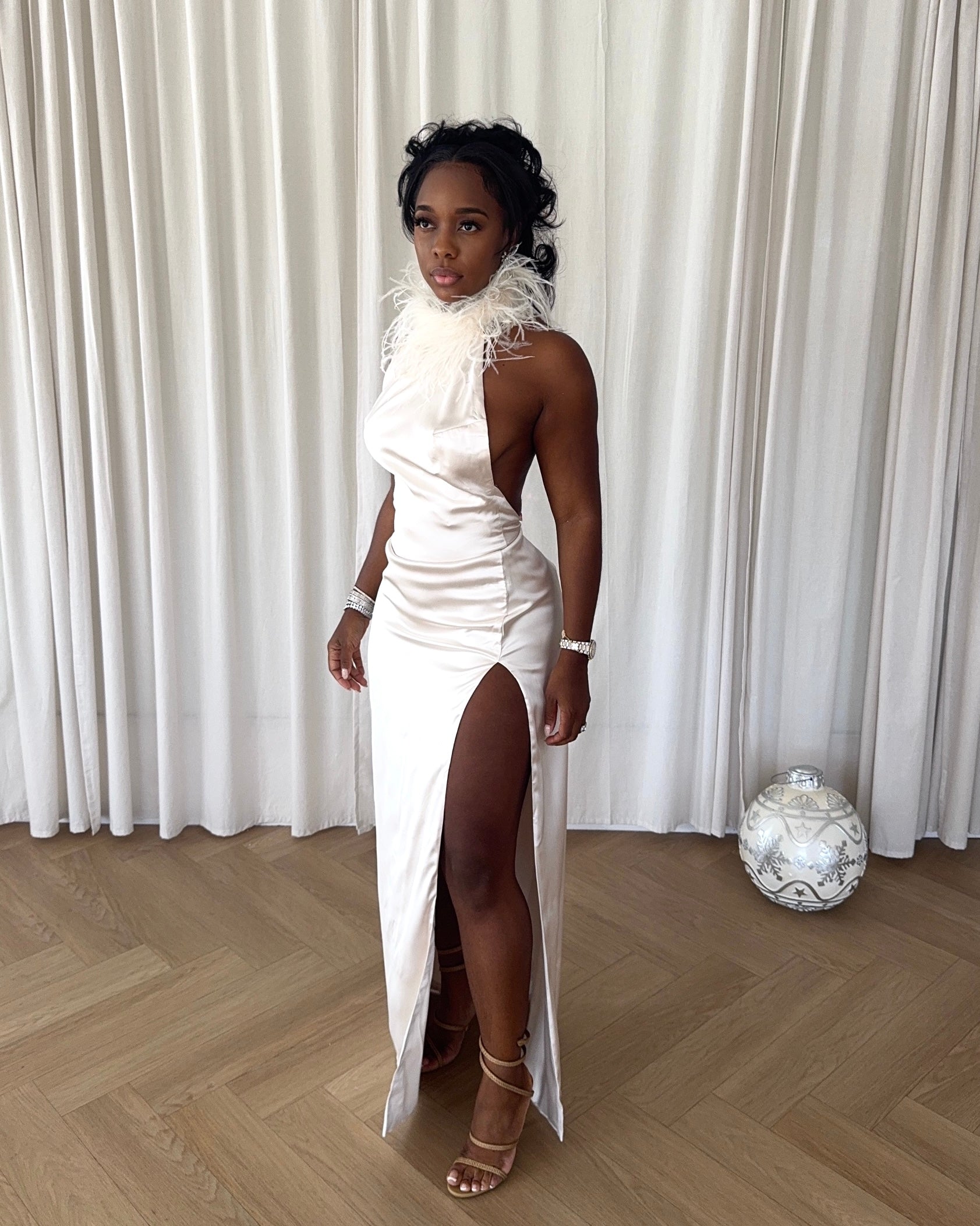 Satin Soirée : Gown