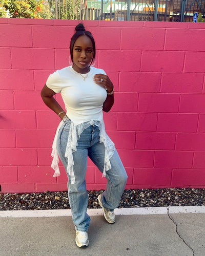 Lace Layer Tee