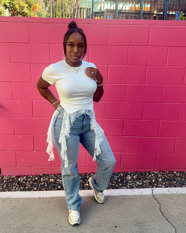 Lace Layer Tee