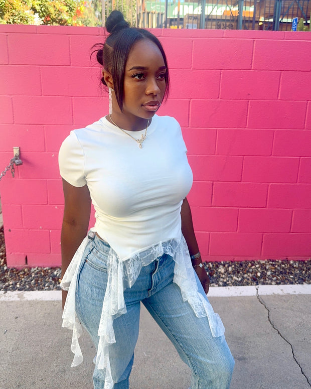 Lace Layer Tee
