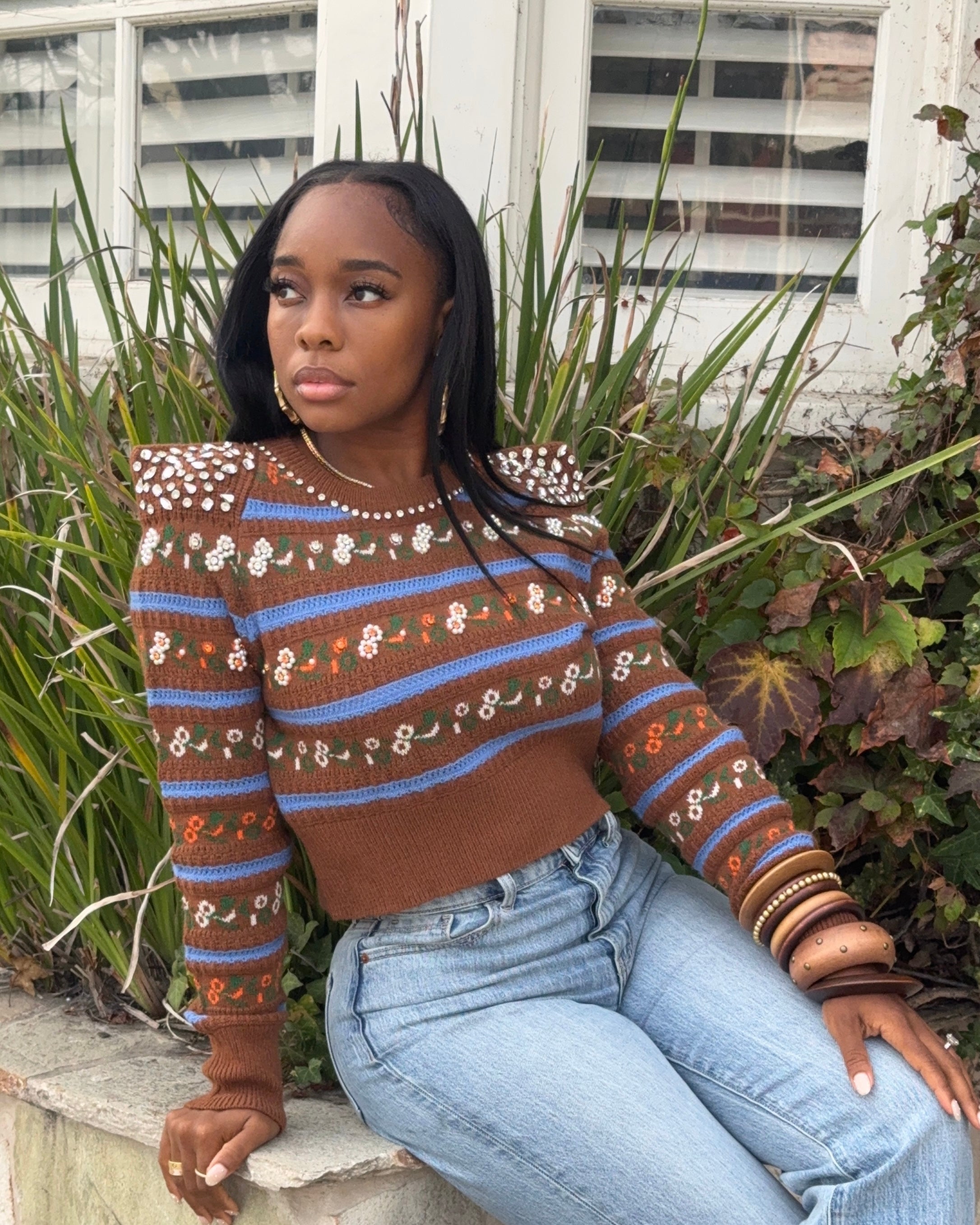 Retro Bloom : Sweater