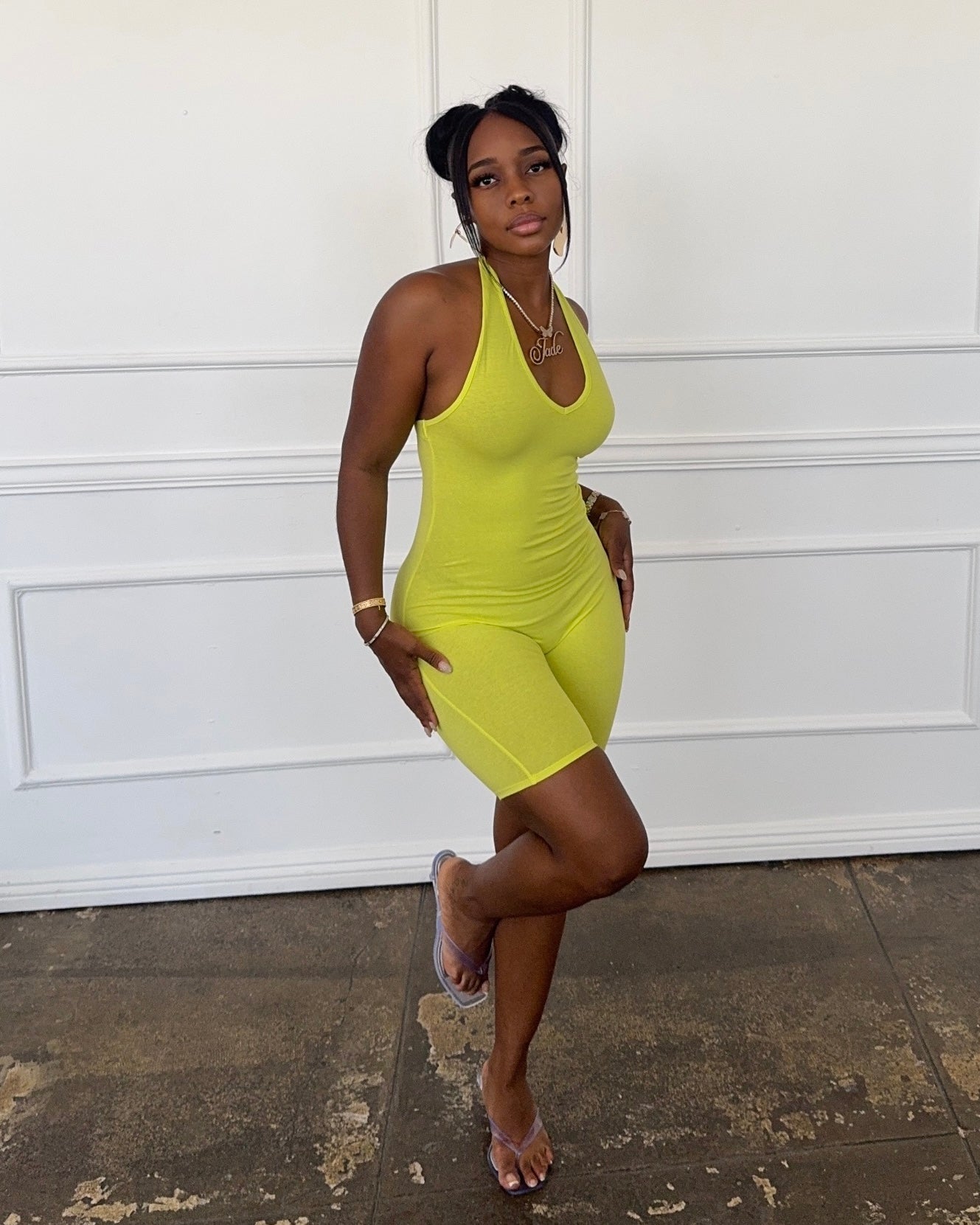 On Repeat : Halter Romper