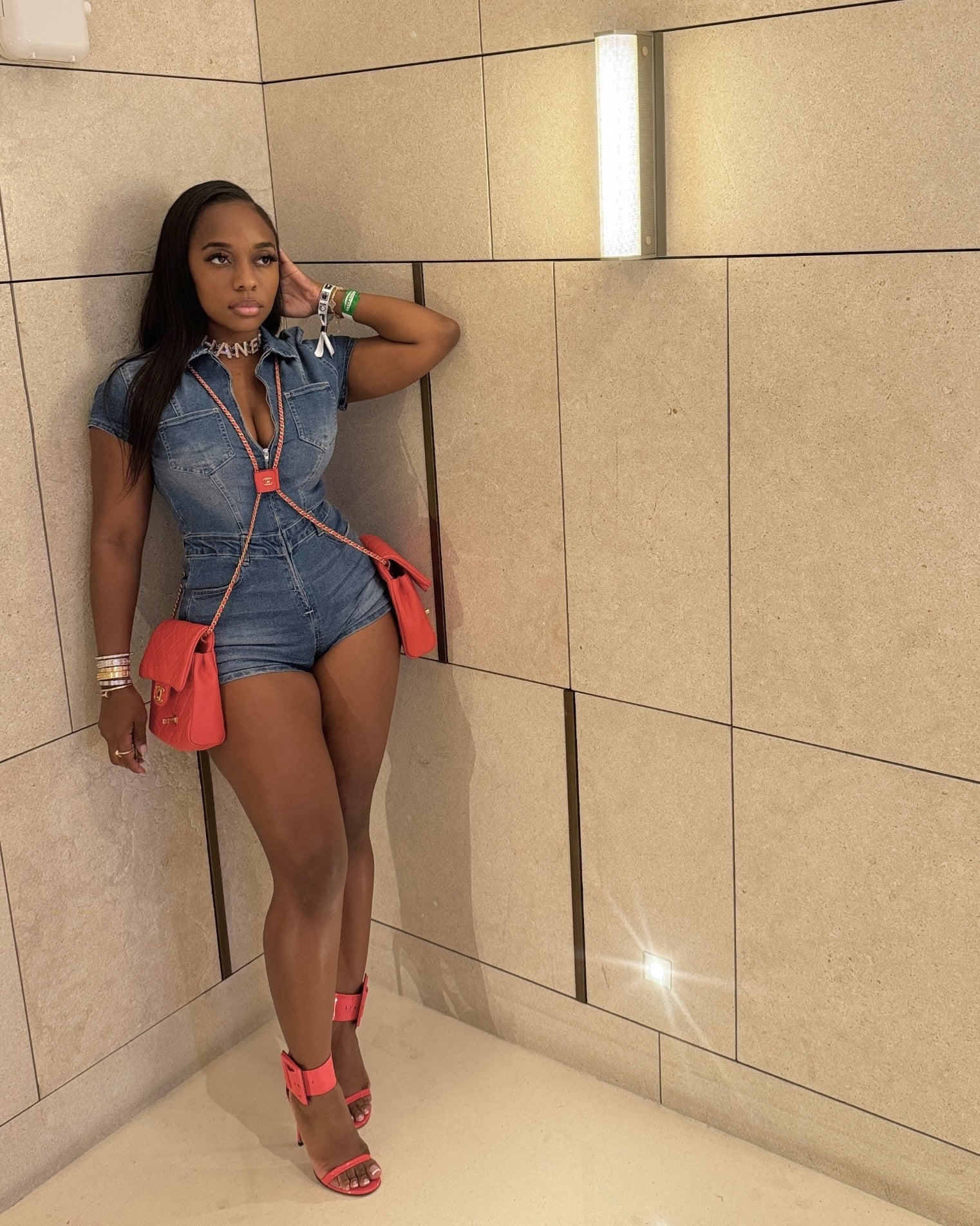 Making Moves : Denim Romper