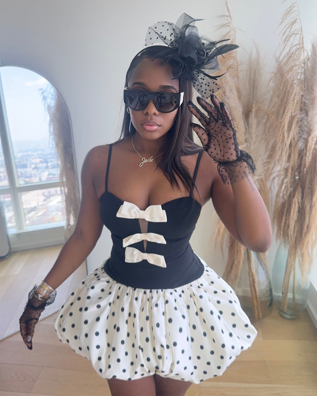 Bow Belle : Mini Dress