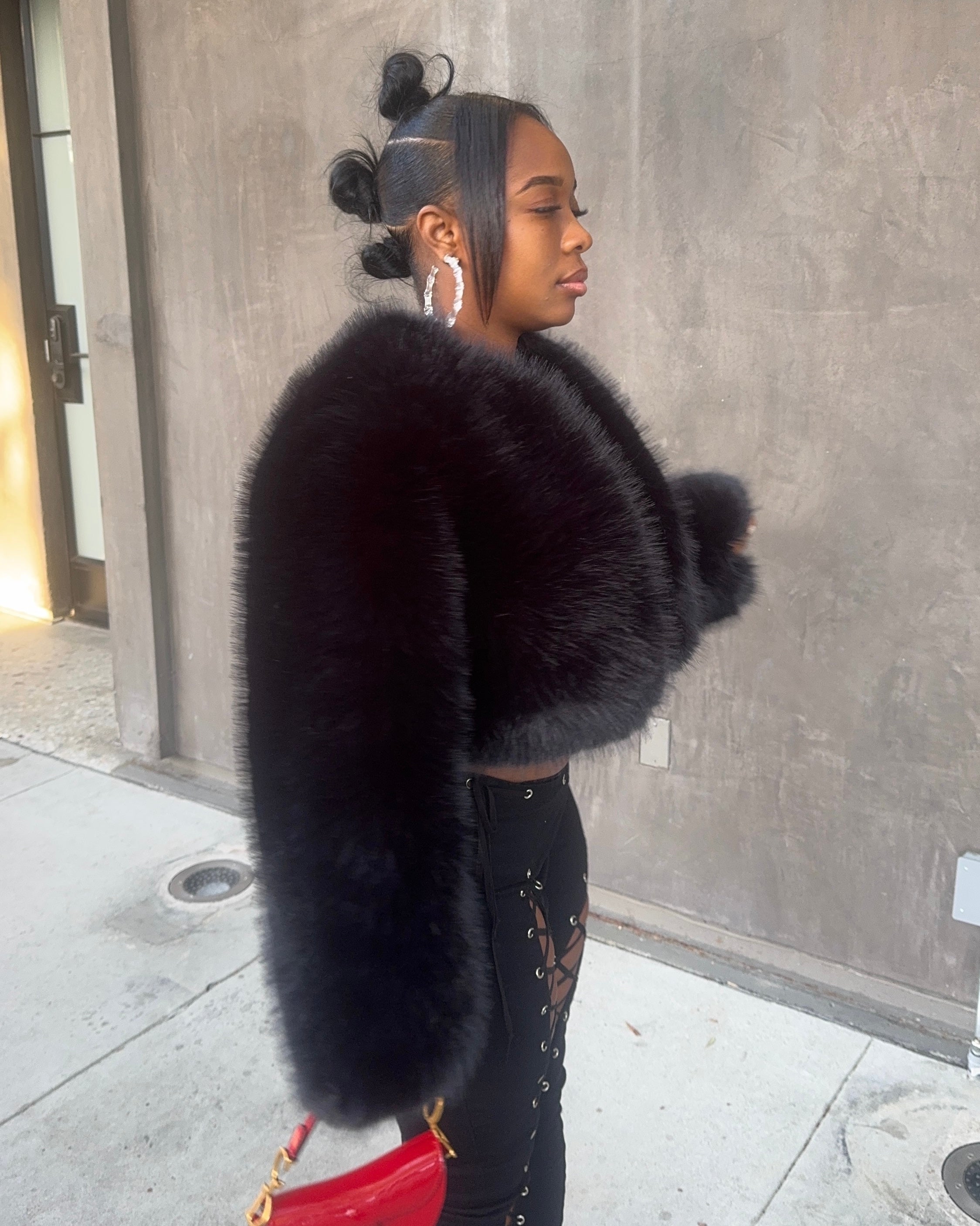 Midnight Muse Fur Coat