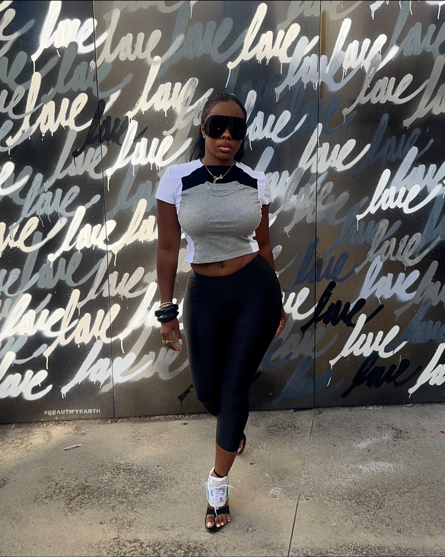 Nylon Capri Pants