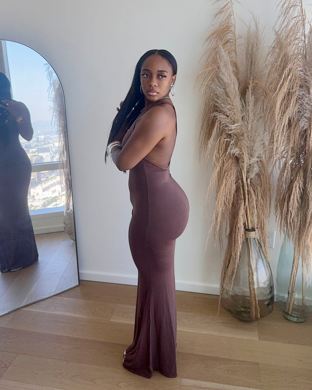 Muse Maxi : Dress (Brownie)