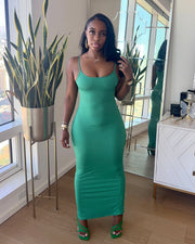 Summer Maxi Dress (Green)