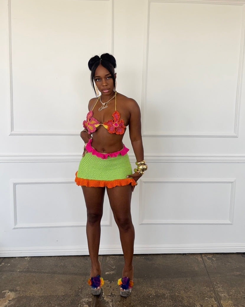 Petal Pop : Skirt Set