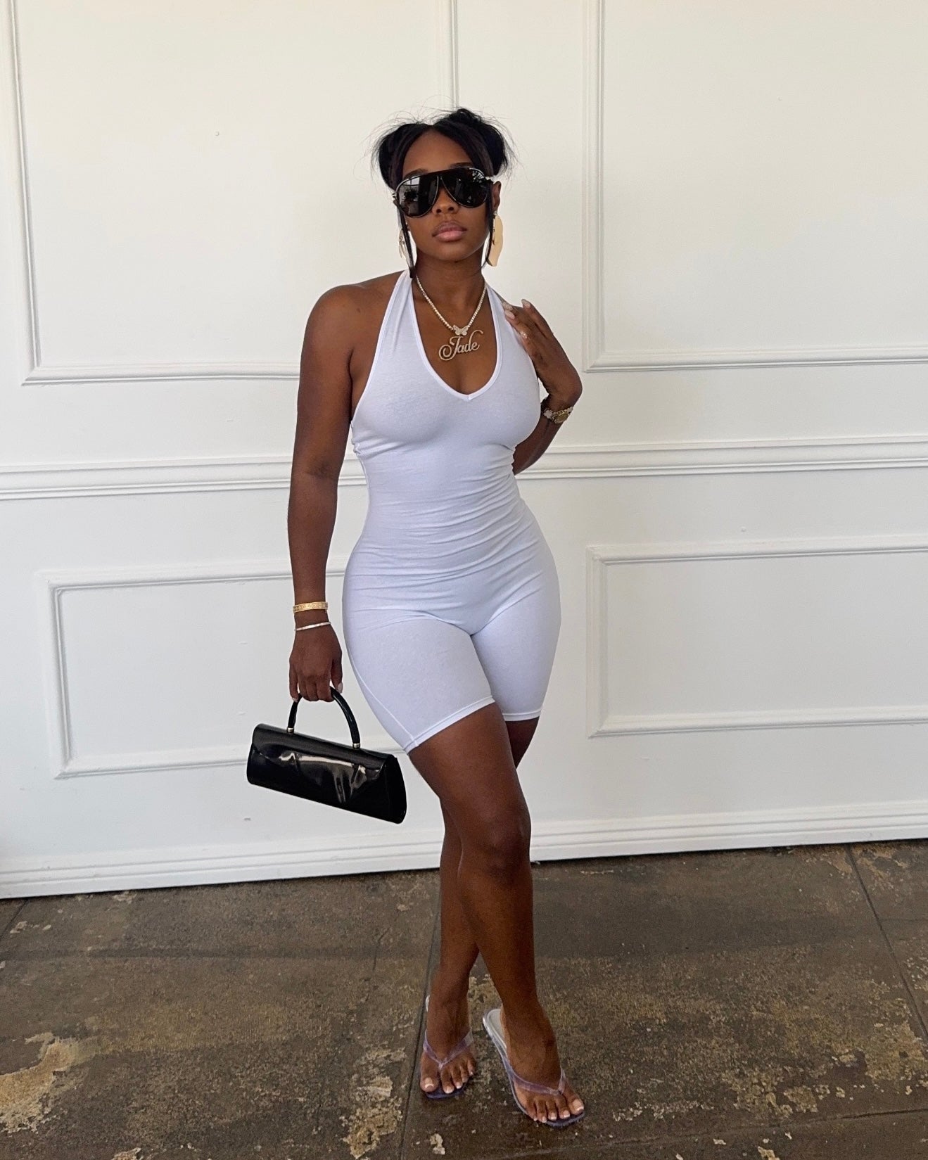 On Repeat : Halter Romper