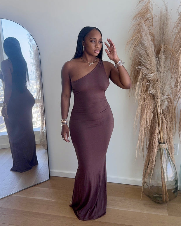 Muse Maxi : Dress (Brownie)