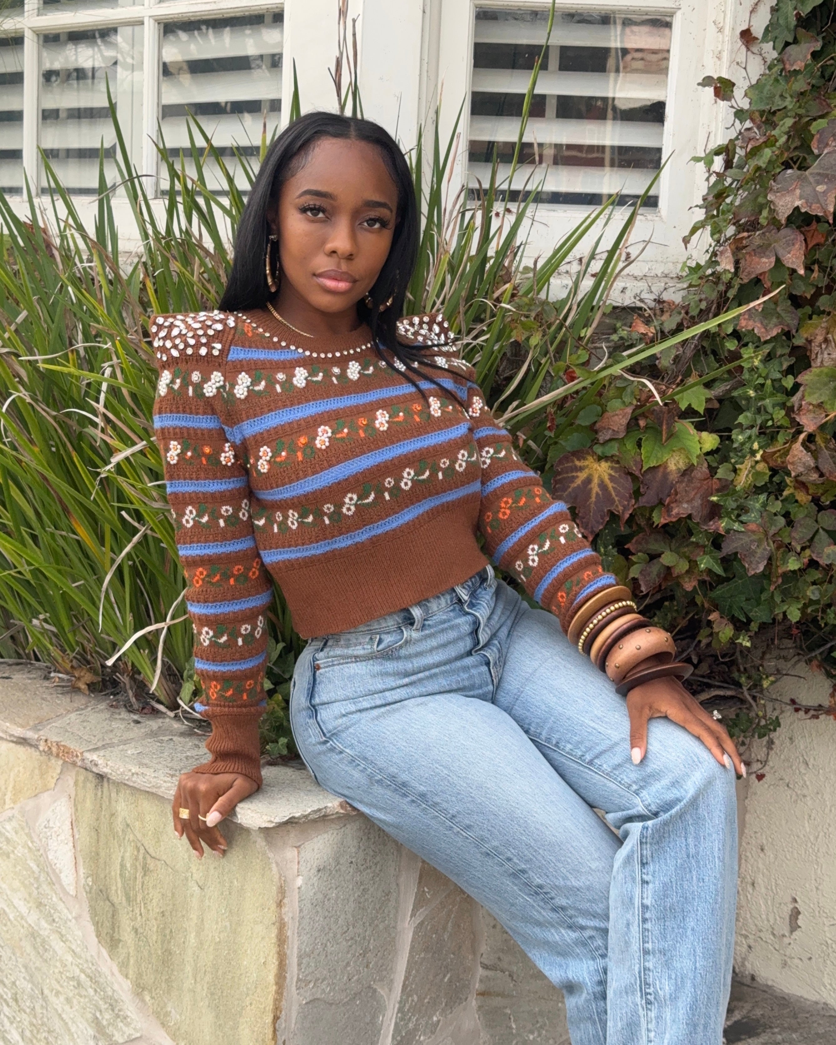 Retro Bloom : Sweater