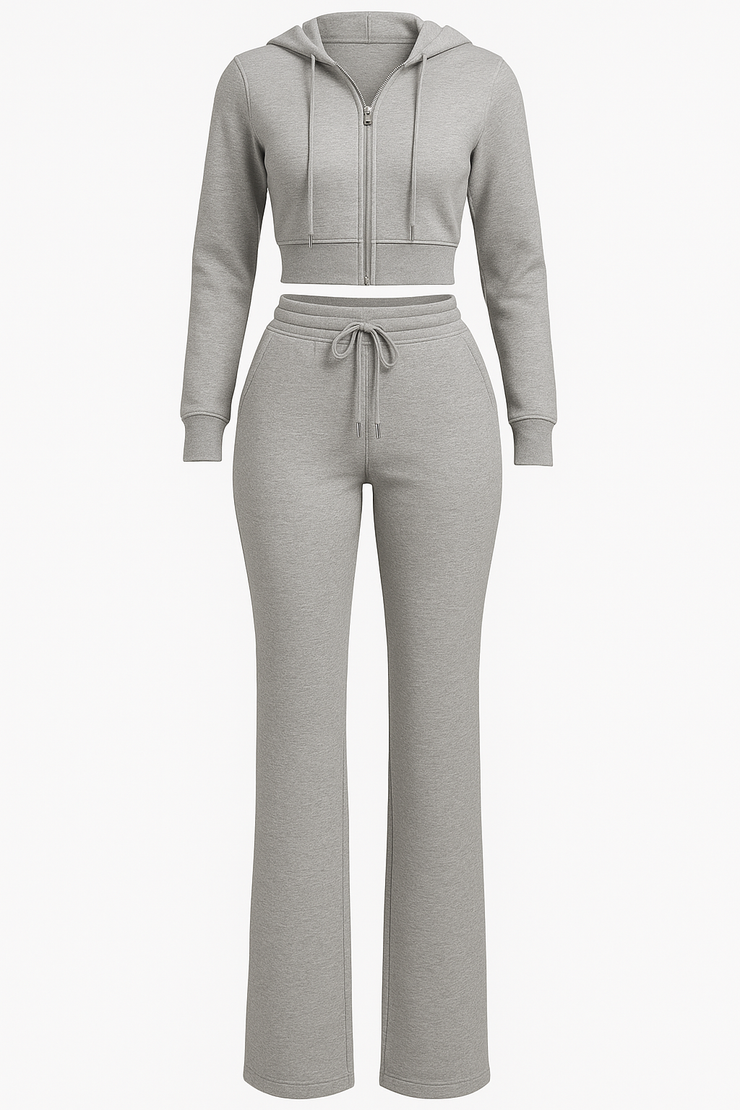 Extended Sweatsuit (Heather Grey)