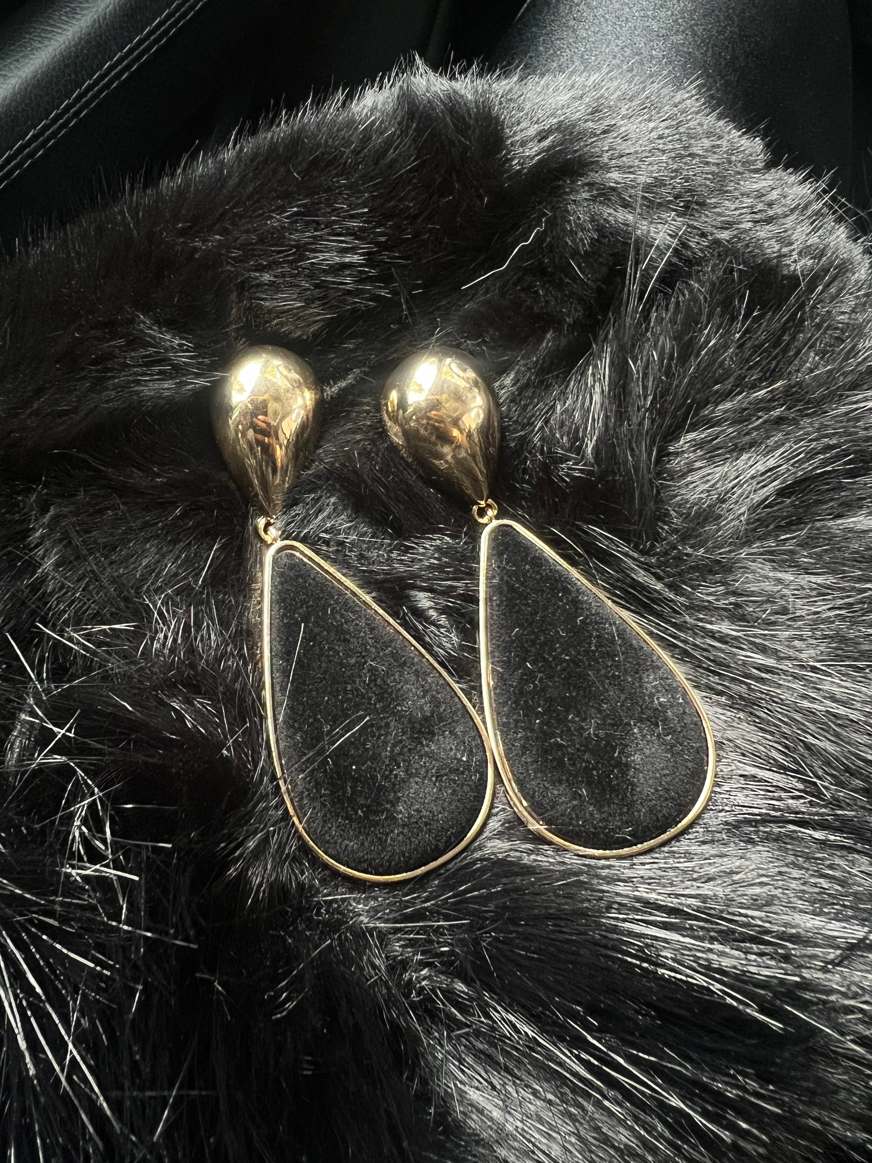 Arc Drop Earrings