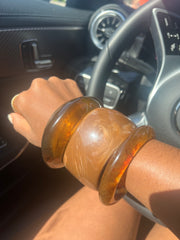 Amber Aura Bangles