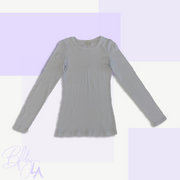 BAEsics : Long Sleeve V-Neck Tee