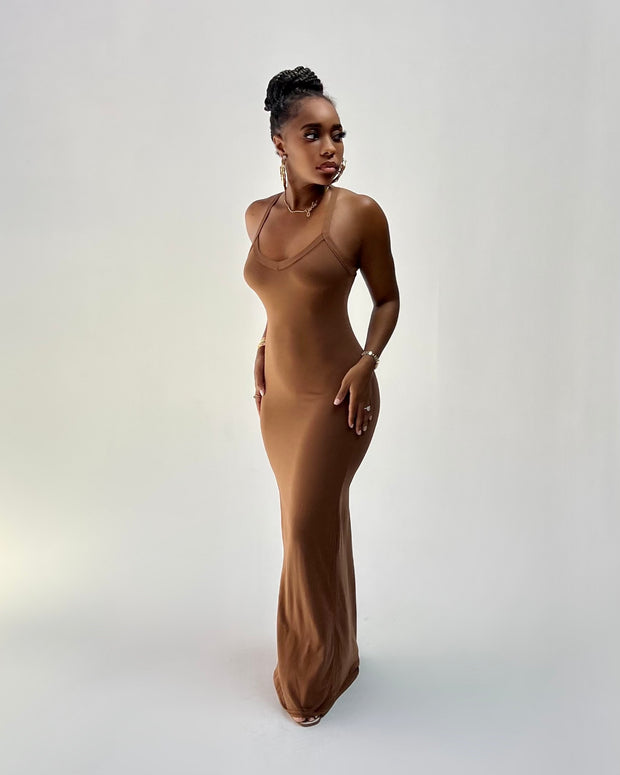 Racer Back Maxi Dress