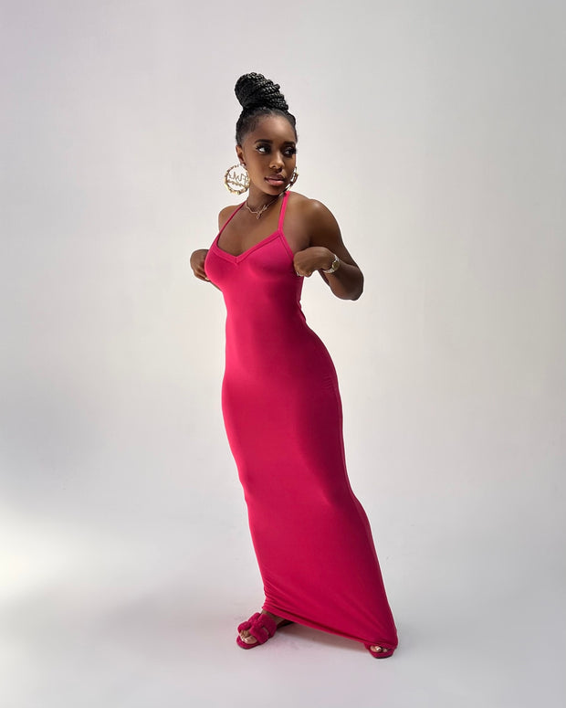 Racer Back Maxi Dress