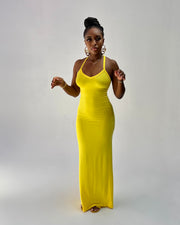 Racer Back Maxi Dress