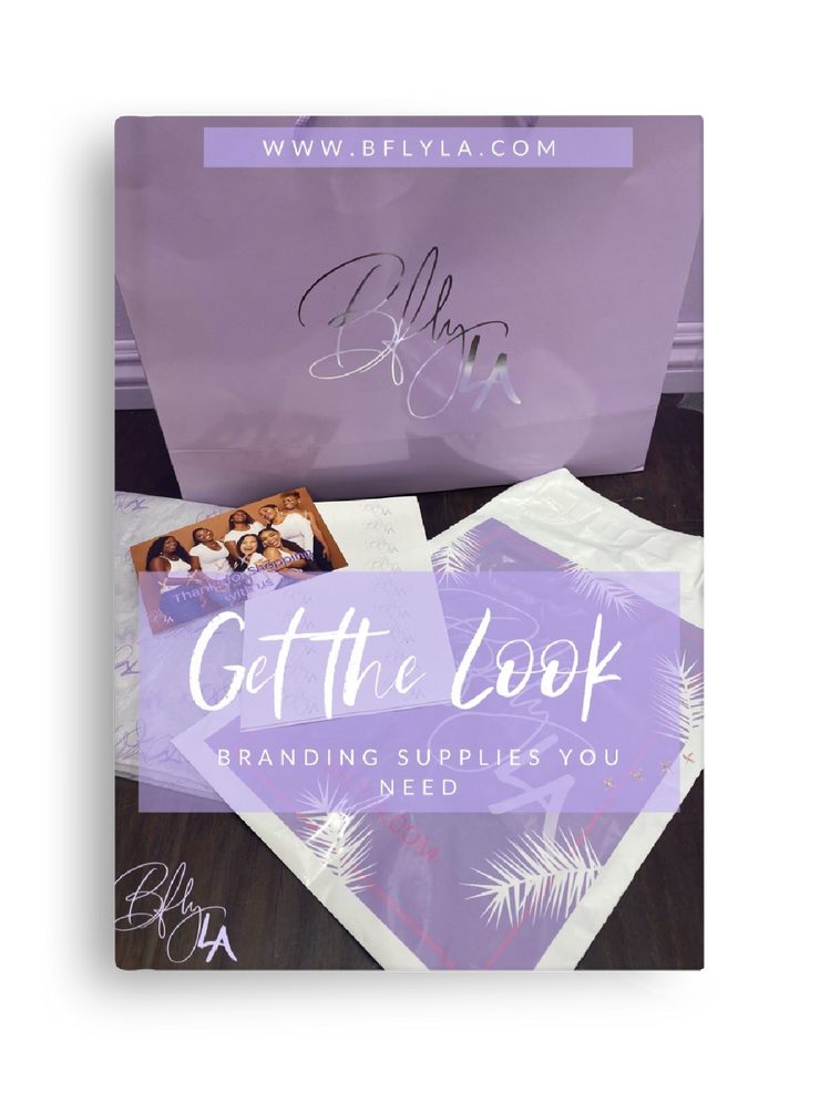 Get The Look...Branding Supplies You Need